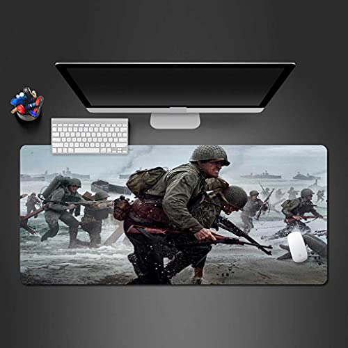 Tapis de souris gaming XXL 800x300 mm en caoutchouc pour joueur PC et ordinateur portable