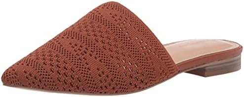 The Drop Women's Troy Pointed Toe Mule Slide, Mocha, 8