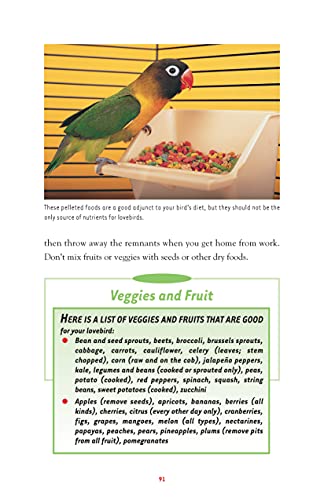 Lovebirds: A Guide To Caring For Your Lovebird (Companionhouse Books) Selecting, Caring For, And Maintaining Well-Behaved, Happy Pet Birds (Complete Care Made Easy) #TOP4