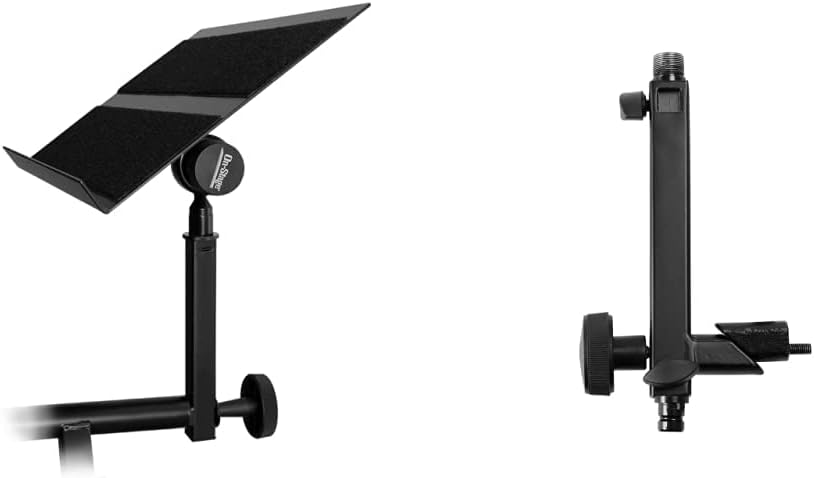 On-Stage KSA8585 Keyboard Accessory Tray & On-Stage KSA7575+ u-Mount Mic Attachment Bar for Keyboard Stands