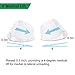 5 Pairs Medial & Lateral Heel Wedge Silicone Insoles - Corrective Adhesive Shoe Inserts for Foot Alignment, Knock Knee Pain, Bow Legs, Osteoarthritis for Men and Women