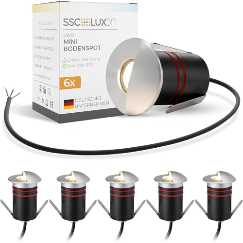 Spot encastrable LED extérieur IP67 alu éclairage latéral sol terrasse