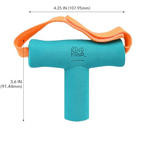 T-Shaped Grip Tool - The Kind Mind Co. Adaptive Art, Accessibility Aid for Kids & Adults, Mobility Aid for Painting, Drawing, Gripping - Large, 2-Pack