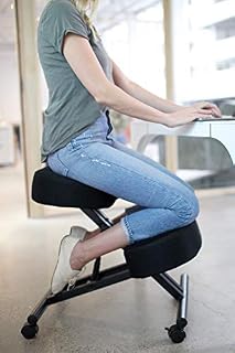 Sleekform Kneeling Posture Chair | Ergonomic Office Desk Knee Stool Relieving Back