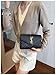 Stylish Square Crossbody Handbag for Women with Chain Strap, Casual Fashion Shoulder Purse