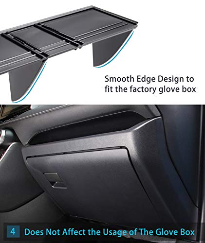 Jaronx Center Console Organizer Compatible With Toyota Rav4 2023 2022 2021 2020 2019, Center Console Glove Box Divider Storage Glove Box Organizer Tray #TOP4