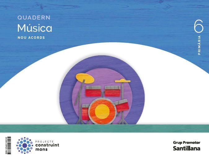 Musica 6º Educacion Primaria Quadern Nuevo Acord Catala Ed 2023