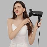 AINA Hair Dryer with Diffuser, Blow Dryer for Women | Advanced Ionic Technology, Ceramic Coating | Cold Shot Features Turbo Heat for Fast Drying and Shine 230v~ (Vader Black) - Image 7
