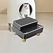 KiBcsLic Automatic Cat Ramp, Leakproof Waterproof with Non Slip Feet,2 Steps Cat Ramp for, Black