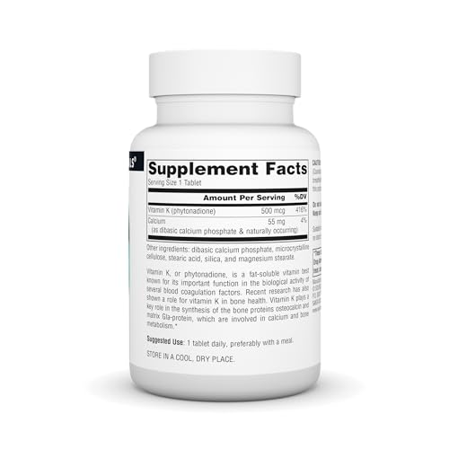 ソースナチュラルズ ビタミンK 500mcg 200錠