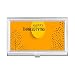 Thanksgiving Day Turkey Watercolor Pattern Business Card Holder Case Pocket Box Wallet