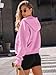 AUTOMET Womens Zip Up Hoodies Fleece Jackets Oversized Sweatshirts Fall Fashion Outfits 2025 Sweaters Winter Clothes Pink XS