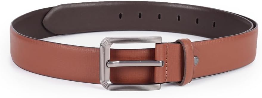 Peter England Men's Leather Everyday Formal Belt