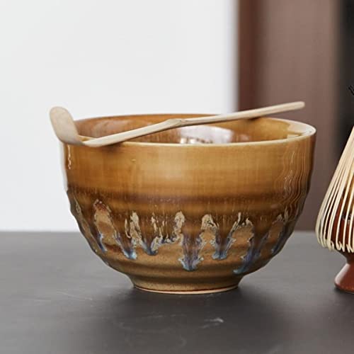 Matcha tradizionale regalo Matcha ciotola giapponese Matcha frusta scodella cerimonia matcha ciotola frusta titolare matcha ciotola