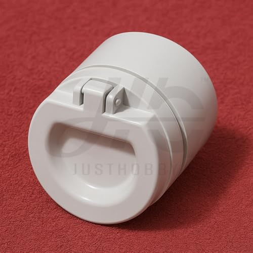 Image of PVC Pipe Fittings | Non-Return Valve (NRV) | Anti-Rat Drain Flap Gate Valve | Backflow Preventer for Water Tanks, Bathroom Drainage (2.5-Inch-(75mm))