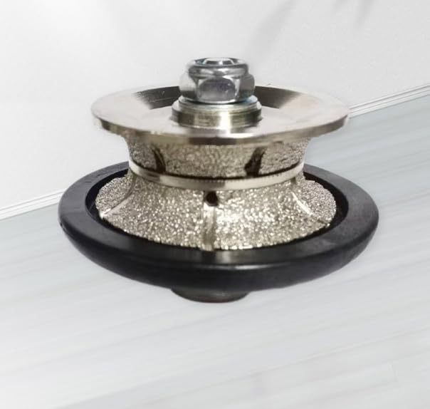 Material de corte y esmerilado B10 de 3/8 pulgadas, disco de perfil de diamante, fresa de diamante, broca de fresado, escariador de corte, broca de perfilado para granito, hormigón, mármol, piedra