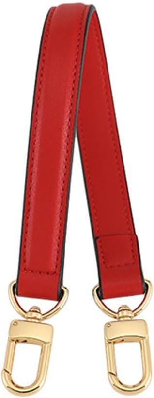 jiesinlov Purse Handle Leather Strap Replacement Fit for Neonoe Hobo Bucket Handbag(Red)