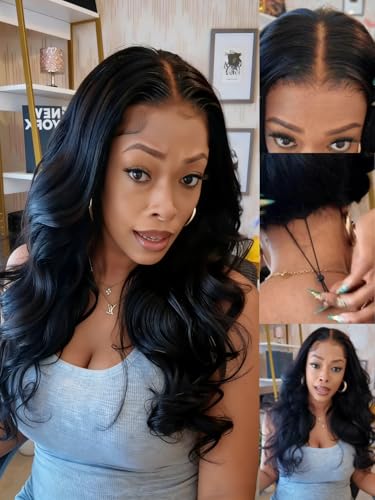 Image of Sunber 13x4 HD Lace Front Loose Wave Human Hair with Drawstring Wig 22inch