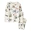 Beige Prehistoric Print