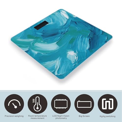 Báscula Digital para Baño con Plataforma de Vidrio Templado miniatura 3