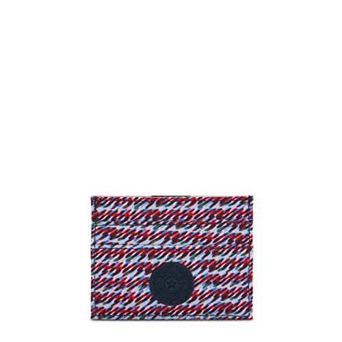 Kipling Womens Kipling Women's Daria Card Holder, Imported Printed Polyester Holder Wallet, Luscious Waves, 4.25 L X 3.125 H 0 D Us #TOP19