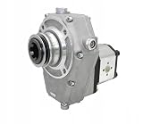 Zapfwellengetriebe Größe 2 PTO Schiebemuffe mit Pumpe 25ccm 53L...