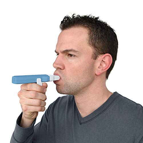 Quest Asthmamd Lung Performance Peak Flow Meter Measures Lung Performance For Athletes, Asthmatics, Breathing Lung Exerciser. Breath Measurement System. Includes Downloadable Free Tracking App #TOP2