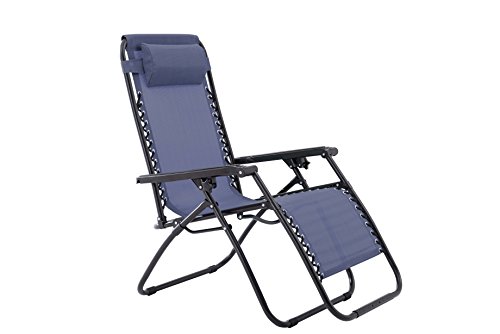 Sunjoy Zero Gravity Chair-Blue by Sunjoy - Used condition - Image 4