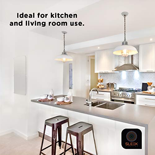 Sleeklighting Gu24 Base 23Watt Ul Listed T2 Mini Twist Spiral Two Prong Twist Cfl Light Bulb 2 Pin 6500K 1600Lm - Super White Daylight 10,000Hr Life- 4Pack #TOP2