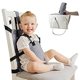 Trona Portátil Bebé Ultraligera 260g, Lavable Máquina