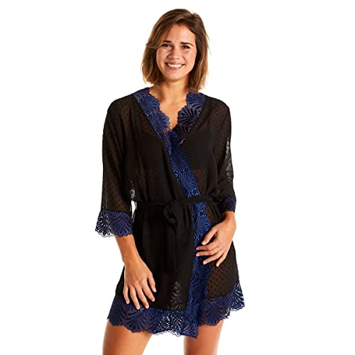 Pomm'poire Dessous, Kimono, für Damen, Schwarz , 42-44