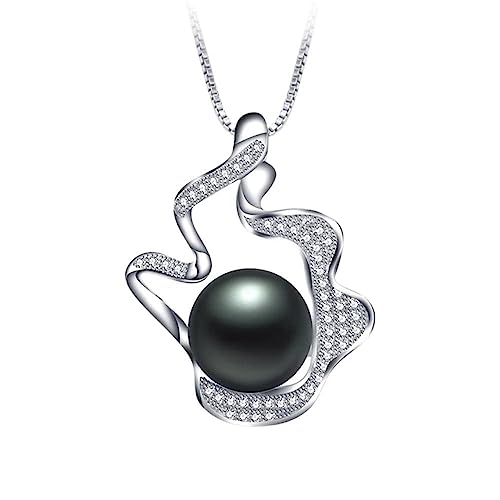 Colliers pendentifs pour femmes avec perle naturelle et argent 925 à offrir