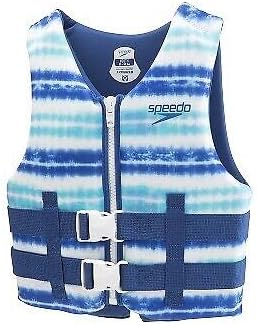 Speedo Youth Life Jacket Vest - Blue Tie-Dye