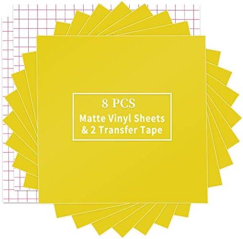 Lya Vinyl 40 Pack Glossy Permanent Vinyl Bundle Permanent Adhesive Vinyl for Cricut & Silhouette Cameo 4, Outdoor Cricut Vinyl for Party Decoration, Sticker, Craft Cutter (Glossy Color 40 Pack)