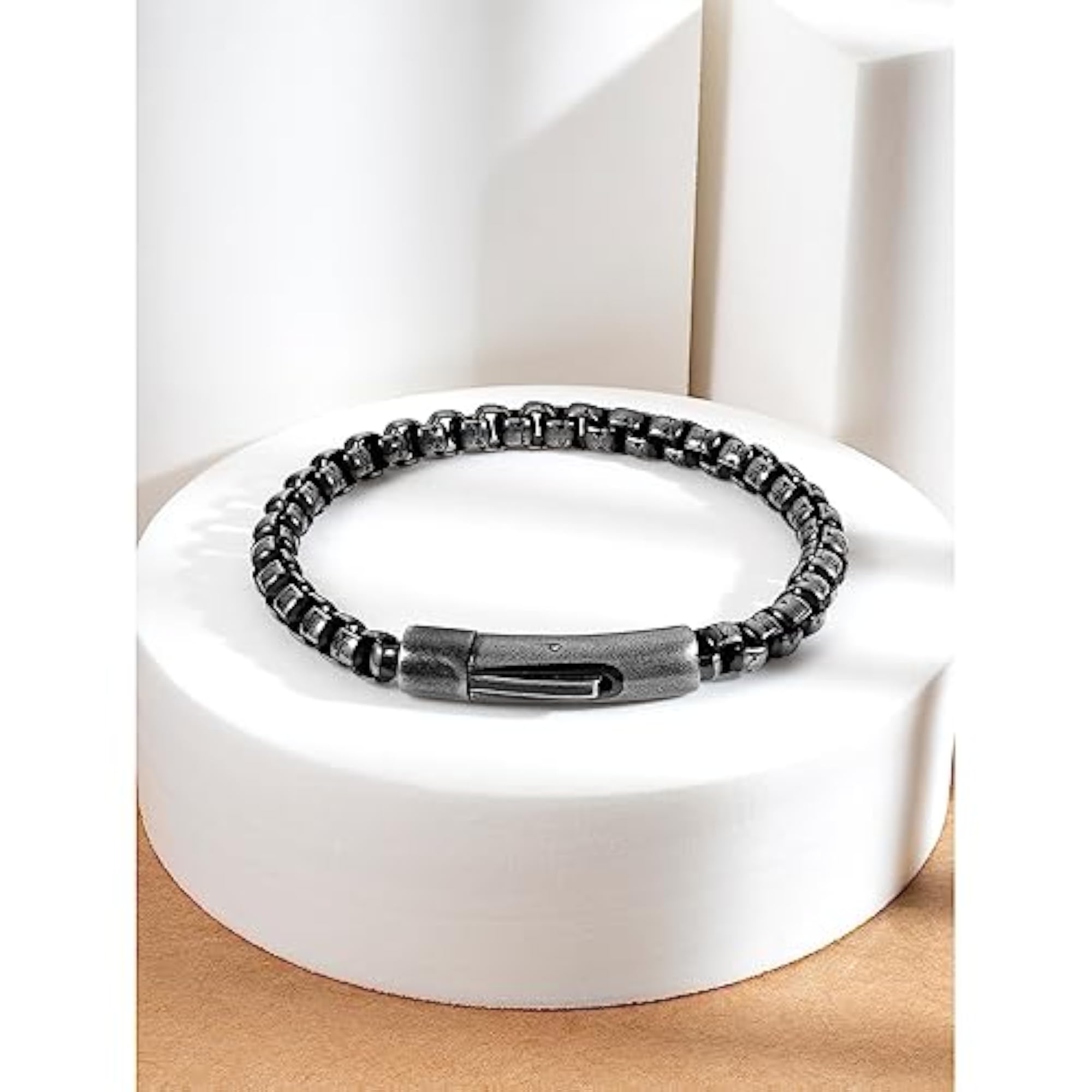 Stylish Stainless Steel Chain Bracelet for Men, Fashion Gift
