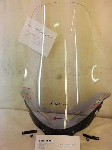 PARABREZZA COMPATIBILE CON HONDA FORZA X -EX 250 ART. 22531 paravento MARCA FACO ALTO 710 mm LARGO 600 mm 1 KIT ATTACCHI 1 LASTRA