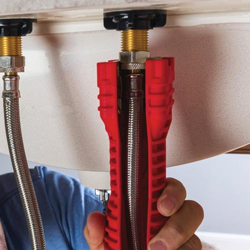 Chave Hidraulica Multifuncional 8 em 1 Encanador Instalador Hidraulico Removedor Porca Extrator Para