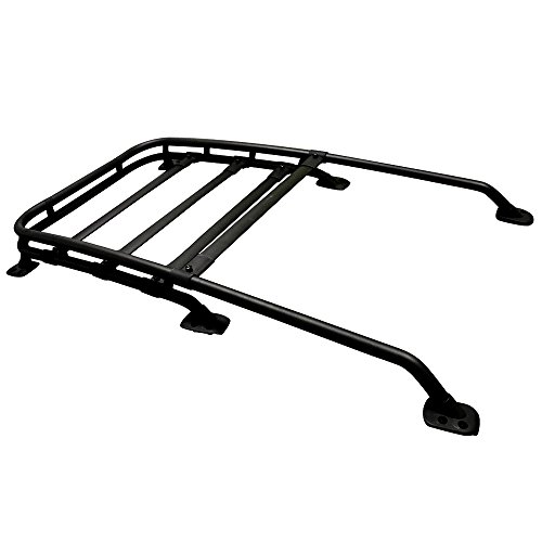 Roof Rack Compatible With 2007-2014 Toyota Fj Cruiser, Offroad Type Aluminum By Ikon Motorsports #TOP3