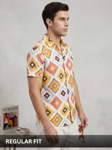 Image of Leriya Fashion Shirt for Man Solid Casual Summer | Half Sleeve Polycotton Formal Shirts | Men Slim Fit Stylish Shirt's | Regular Fit Office Party Outfit