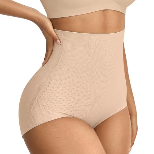 Image of Vertvie Tummy Control Shapewear Shorts Butt Lifting Seamless | Breathable Micro-hole Fabric, High Waisted Body Shaper, Everyday Comfort, Thigh Slimmer, Invisible, Girdles for Under Dresses