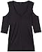 find. 70187 camisetas mujer fiesta,, Negro (Black), 38 (Talla del Fabricante: Small)