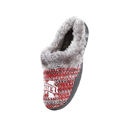 Image of FOCO Womens NHL Team Logo Peak Slide Slippers