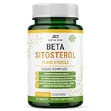 Beta Sitosterol - 500mg Tablets - Non-GMO - Support Prostate and Healthy Cholesterol Levels - Phytosterols Complex - Natural Plant Sterols and Stanols