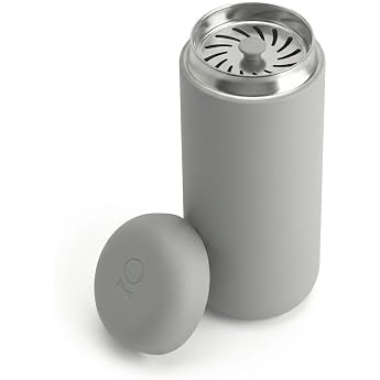 Fellow Carter Move Travel Mug - Vacuum Insulated Stainless Steel Coffee and Tea Mug with Ceramic Interior and Splash Guard, M