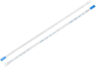 B Type 0.5 mm Spacing FFC Ribbon Cable 6 Pin Flexible Flat Cable Fop Face Connect Wire Cord, 100mm,1 Pieces (6 Pin)