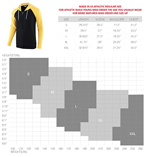 Harbeth Men's Athletic Fit Full Zip Soft Fleece Hooded Sweatshirt Active Running Hiking Hoodie H.army/H.charcoal Xxl #TOP2