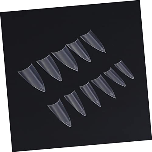 Healeved 1000 Peças dicas de unhas falsas unhas postiças unhas de gel ponta de acrílica dicas de unh