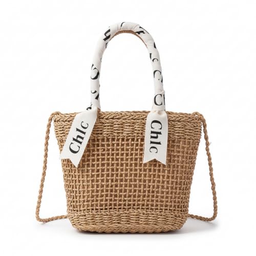 Mini sac en paille résistant pour transporter vos essentiels d'été