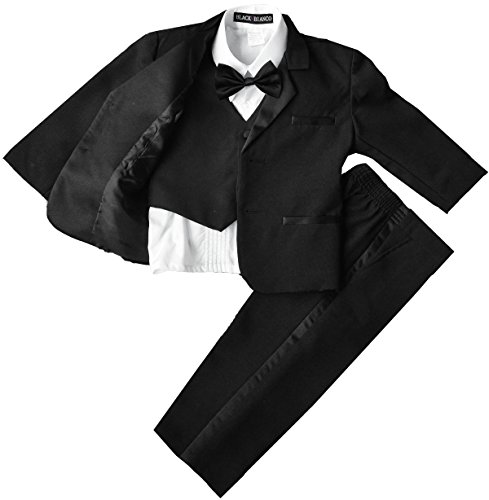 Boys Tuxedo in Black Dresswear Set Size Large 12-18 Months