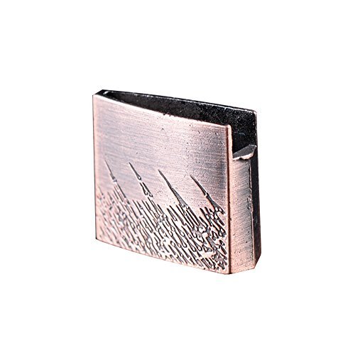 Shijian Alloy Sword Collar Habaki Engraved Habaki Rain Of Arrows Pattern For Japanese Samurai Swords #TOP25